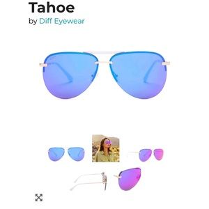 Diff Tahoe Blue Lens sunglasses **NEW**